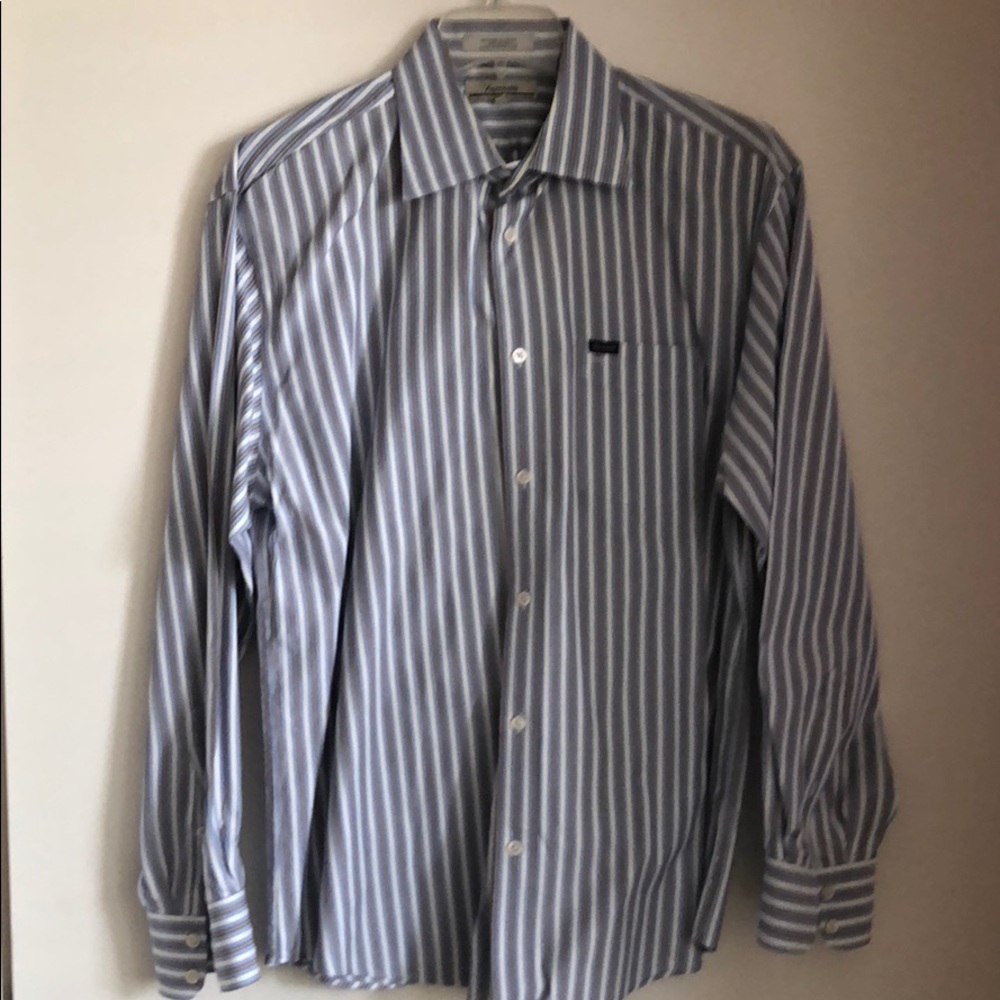 Faconnable Striped Dress Shirt